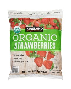 Kirkland Signature Organic Strawberries, 4 lbs